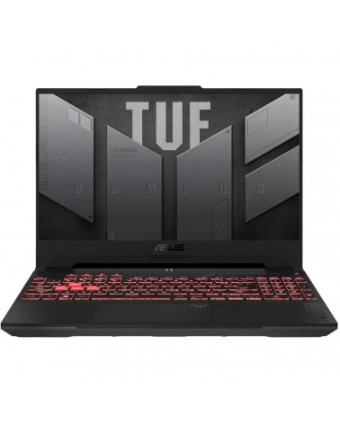 Ноутбук ASUS TUF Gaming A15 FA507NVR-LP040 AMD Ryzen 7 7435HS/16Gb/512Gb/RTX4060 8Gb/15.6"/IPS/FHD/144Hz/NoOS/Mecha Gray (90NR0J