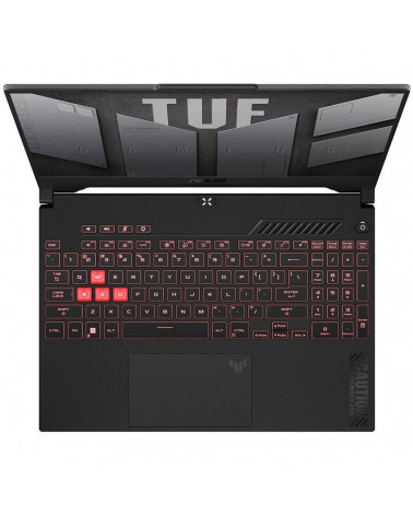 Ноутбук ASUS TUF Gaming A15 FA507NVR-LP040 AMD Ryzen 7 7435HS/16Gb/512Gb/RTX4060 8Gb/15.6"/IPS/FHD/144Hz/NoOS/Mecha Gray (90NR0J