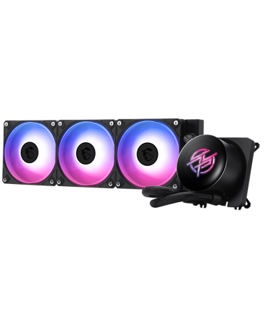 Жидкостная система охлаждения MSI MPG CORELIQUID P13 360 , 3X120MM FAN, IPS LCD, LGA1700/1851, AM5 