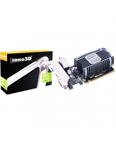 Видеокарта INNO3D GT730 1GB GDDR3 64bit VGA DVI HDMI PASSIVE LP RTL