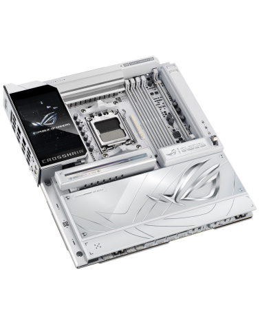 Материнская плата ASUS ROG CROSSHAIR X870E GLACIAL AM5 E-ATX 4xDDR5 2xPCIEx16 2xM.2 2xUSB-C 2x10GLAN WiFi 7