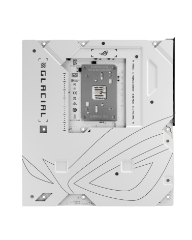 Материнская плата ASUS ROG CROSSHAIR X870E GLACIAL AM5 E-ATX 4xDDR5 2xPCIEx16 2xM.2 2xUSB-C 2x10GLAN WiFi 7