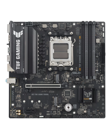 Материнская плата ASUS TUF GAMING A620AM-PLUS AM5 mATX 4xDDR5 PCIEx16 PCIEx1 2xM.2 2xDP HDMI 2.5GLAN