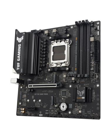 Материнская плата ASUS TUF GAMING A620AM-PLUS AM5 mATX 4xDDR5 PCIEx16 PCIEx1 2xM.2 2xDP HDMI 2.5GLAN