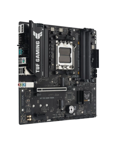 Материнская плата ASUS TUF GAMING A620AM-PLUS AM5 mATX 4xDDR5 PCIEx16 PCIEx1 2xM.2 2xDP HDMI 2.5GLAN