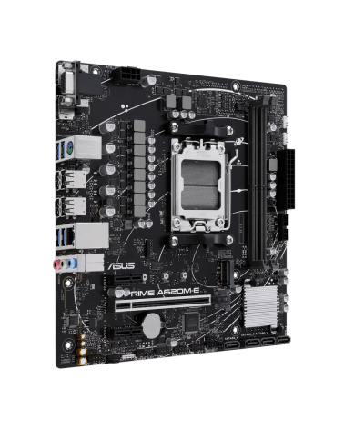 Материнская плата ASUS PRIME A620M-E-CSM AM5 mATX 2xDDR5 PCIEx16 2xPCIEx1 M.2 DP HDMI VGA GLAN