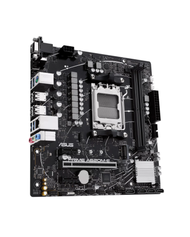 Материнская плата ASUS PRIME A620M-E-CSM AM5 mATX 2xDDR5 PCIEx16 2xPCIEx1 M.2 DP HDMI VGA GLAN