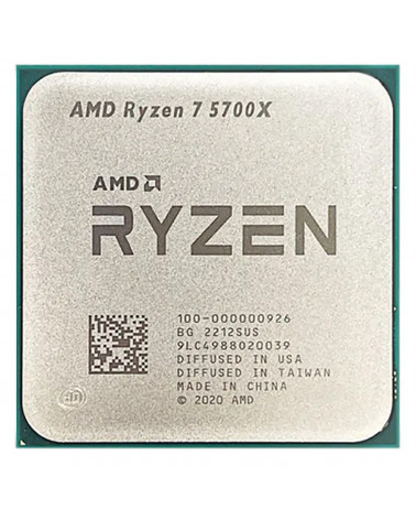 Центральный Процессор AMD RYZEN 7 5700X BOX (Vermeer, 7nm, C8/T16, Base 3,40GHz, Turbo 4,60GHz, Without Graphics, L3 32Mb, Defau