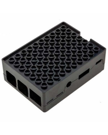 Корпус ACD RA182 Black ABS Plastic Building Block case for Raspberry Pi 3 B/B+ (CBPIBLOX-BLK) (494293)