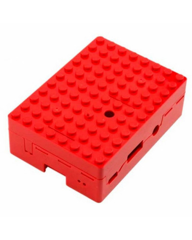 Корпус ACD RA183 Red ABS Plastic Building Block case for Raspberry Pi 3 B (CBPIBLOX-RED) (494309)
