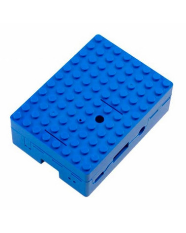 Корпус ACD RA184 Blue ABS Plastic Building Block case for Raspberry Pi 3 B (CBPIBLOX-BLU) (494354)