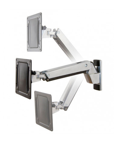 Ergotron 45-296-026 Interactive Arm, HD кронштейн настенный с вертикальным перемещением панели