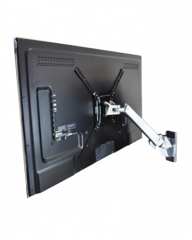 Ergotron 45-296-026 Interactive Arm, HD кронштейн настенный с вертикальным перемещением панели