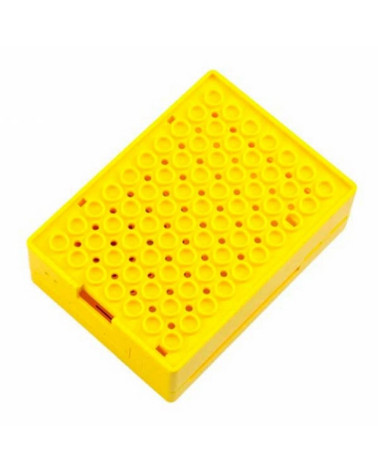 Корпус ACD RA185 Yellow ABS Plastic Building Block case for Raspberry Pi 3 B (CBPIBLOX-YEL) (494408)
