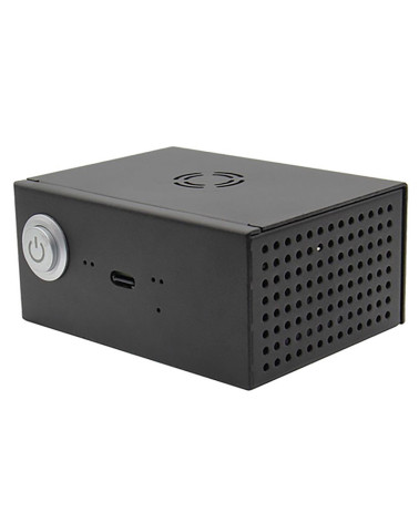 Корпус ACD KP561 Metal Case + Power Control Switch + Cooling Fan Kit for Raspberry Pi X820 v3.0 (X800) SSD&HDD SATA Storage Boar