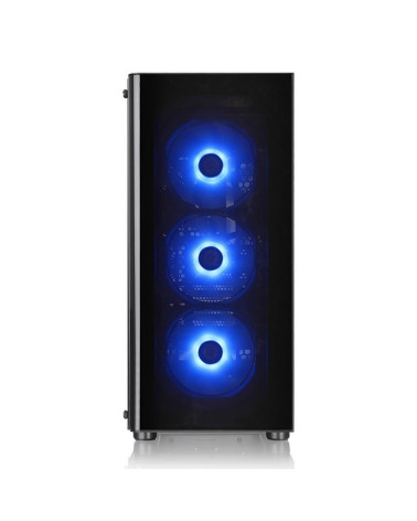 Корпус Thermaltake V200 TG RGB CA-1K8-00M1WN-01 Black/Win/SPCC/Tempered Glass*1/120mm RGB Fans*3 + 120mm Standard CA-1K8-00M1WN-