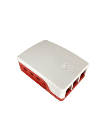 Корпус ACD RA597   Red+White ABS Case for Raspberry 4B (RASP1967)
