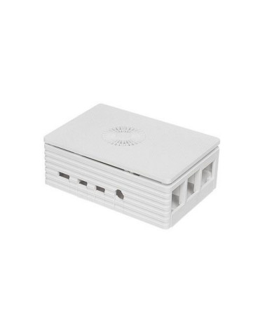 Корпус ACD RA595 White Injection Molding Case Supporting 3007 Fans for Raspberry 4B