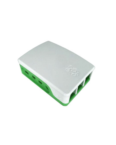 Корпус ACD RA601  White+Green ABS Case for Raspberry 4B