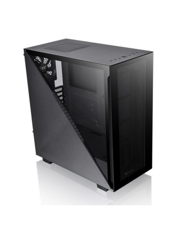 Корпус Thermaltake Divider 300 TG CA-1S2-00M1WN-00 Black/Win/SPCC/Tempered Glass*2/120mm Standard Fan*1 (526616)