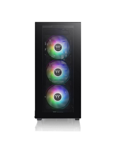 Корпус Thermaltake Divider 300 TG ARGB CA-1S2-00M1WN-01 Black/Win/SPCC/Tempered Glass*2/120mm Standard Fan*1/120mm CA-1S2-00M1WN