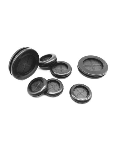 Корпус ACD XG387  Metal case IP65, 200*120*80mm, металлический, 3 отверстия (28 + 28 + 23мм) с резиновыми заглушками, цвет сереб