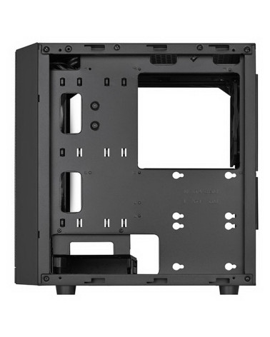 Корпус Silverstone SST-PS15B-PRO Precision Mini Tower Micro ATX Computer Case, tempered glass, 2x 120mm ARGB, 1x ARGB Controller