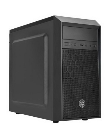 Корпус Silverstone SST-PS16B Precision Mini Tower Micro ATX Computer Case, quiet, black