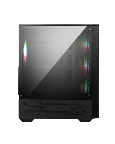 Корпус MSI MAG FORGE 112R Mid-Tower, ATX, 2xUSB 3.2, Audio I/O, 4x120mm ARGB Fan, 6-ch Light controller, Front metal MESH, Up to