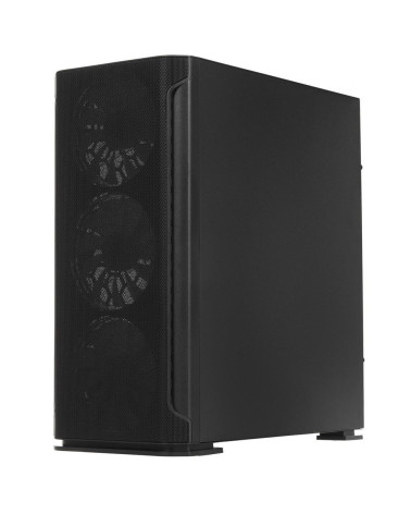 Корпус SOEYI «AX1-B10 SOEYI ATX case with black coating front panel with flat small mesh, without»