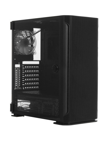 Корпус SOEYI «AX1-B10 SOEYI ATX case with black coating front panel with flat small mesh, without»