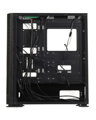 Корпус SOEYI «AX1-B10 SOEYI ATX case with black coating front panel with flat small mesh, without»
