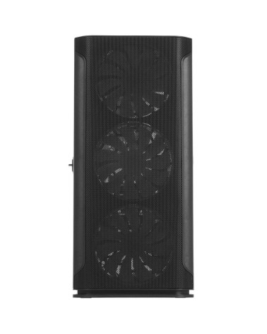 Корпус SOEYI «AX1-B10 SOEYI ATX case with black coating front panel with flat small mesh, without»