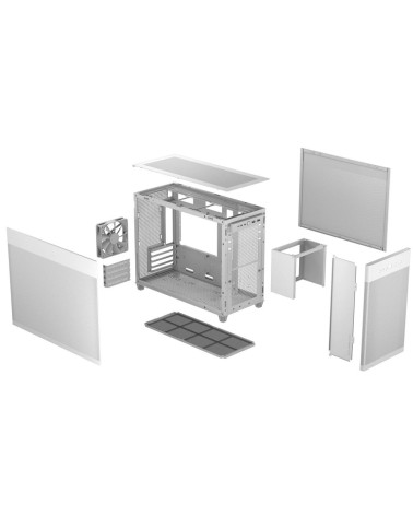 Корпус ASUS AP201/WHT/MESH AP201 ASUS PRIME CASE MESH WHITE EDITION (90DC00G3-B39000) (771913)