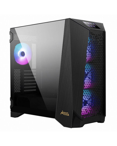 Корпус MSI MEG PROSPECT 700R Mid-Tower, E-ATX, 2xUSB 3.2, 1xUSB-C, Audio I/O, 4x140 ARGB fan, Laminated Tempered Glass, (41556)