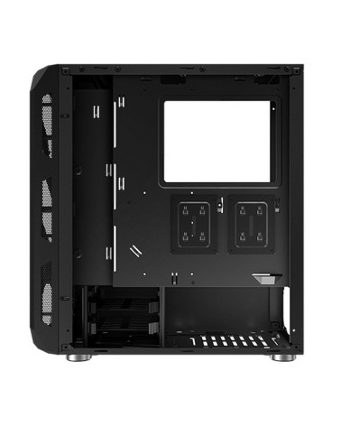 Корпус Xigmatek Lamiya EN40016 ATX, USB3.0x1+USB2.0x2, Front & Left TG, 4PCS X24A Fan, Galaxy II Fan Control Box & Remote (74811