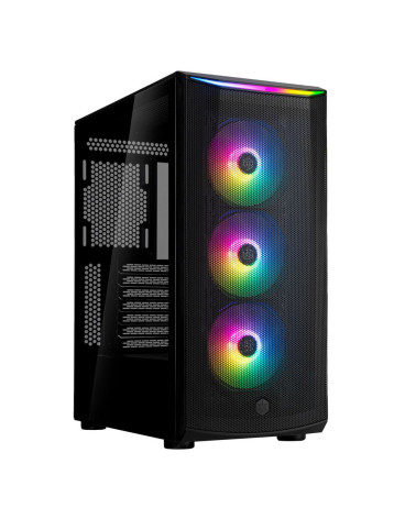 Корпус Silverstone G41FA512ZBG0020 High airflow ATX mid-tower chassis with dual radiator support and ARGB lighting High airflow 