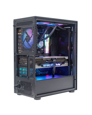 Корпус Silverstone G41FA512ZBG0020 High airflow ATX mid-tower chassis with dual radiator support and ARGB lighting High airflow 