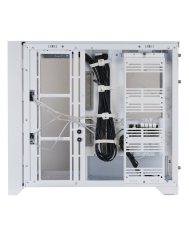 Корпус ACD Lagrange white with 4 pcs ARGB fan (PWM+5V 3PIN) +FAN HUB