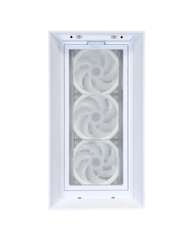 Корпус ACD Lagrange white with 4 pcs ARGB fan (PWM+5V 3PIN) +FAN HUB