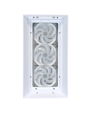 Корпус ACD Lagrange white with 4 pcs ARGB fan (PWM+5V 3PIN) +FAN HUB