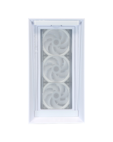 Корпус ACD Lagrange white with 4 pcs ARGB fan (PWM+5V 3PIN) +FAN HUB