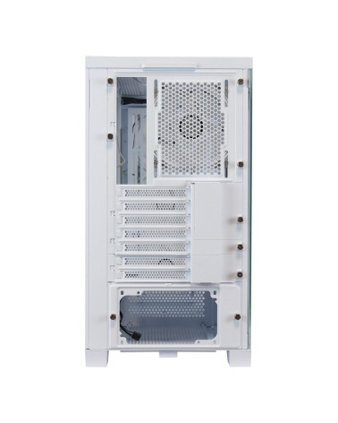 Корпус ACD Lagrange white with 4 pcs ARGB fan (PWM+5V 3PIN) +FAN HUB