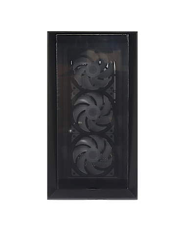 Корпус ACD Lagrange black with 4 pcs ARGB fan (PWM+5V 3PIN) +FAN HUB