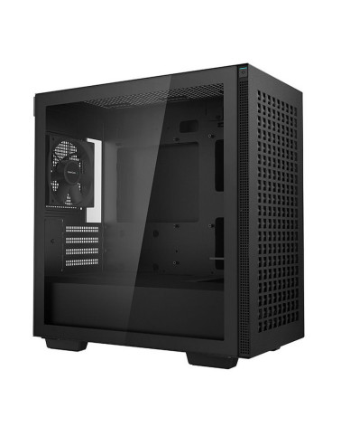 Корпус для ПК Deepcool CH370-BK mATX, USB3.0X1, USB-C Gen2X1, AudioX1, 3.5"X2, 2.5"X2+1,TG
