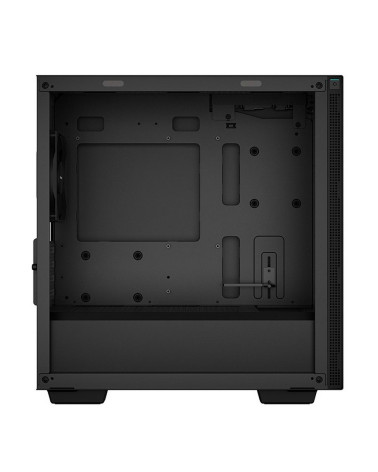 Корпус для ПК Deepcool CH370-BK mATX, USB3.0X1, USB-C Gen2X1, AudioX1, 3.5"X2, 2.5"X2+1,TG