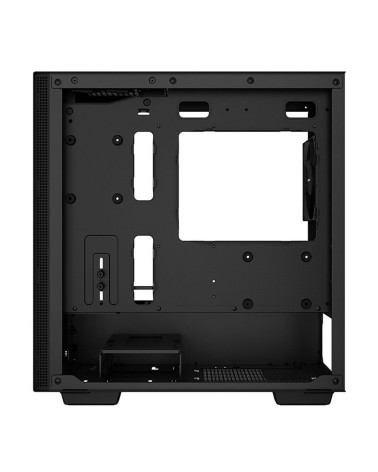 Корпус для ПК Deepcool CH370-BK mATX, USB3.0X1, USB-C Gen2X1, AudioX1, 3.5"X2, 2.5"X2+1,TG