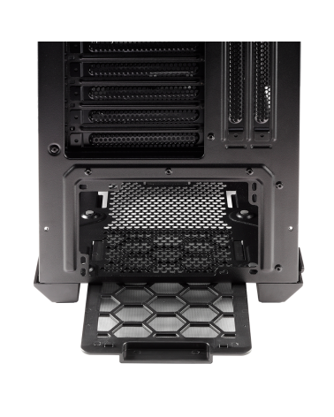 Корпус XPG DEFENDER BLACK [DEFENDER-BKCWW] (Midi-Tower, черный, TG, 120mm fan*3)
