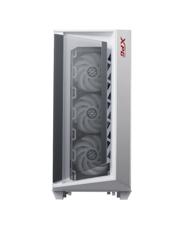 Корпус XPG CRUISER WHITE [CRUISERST-WHCWW] (Midi-Tower, белый, TG, 120mm ARGB fan*3)
