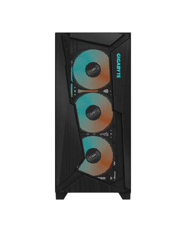 Корпус Gigabyte C301 Glass MidTower, ATX, USB-C x1, USB3.0 x2, Audio I/O, GPU:400mm, Black, TG